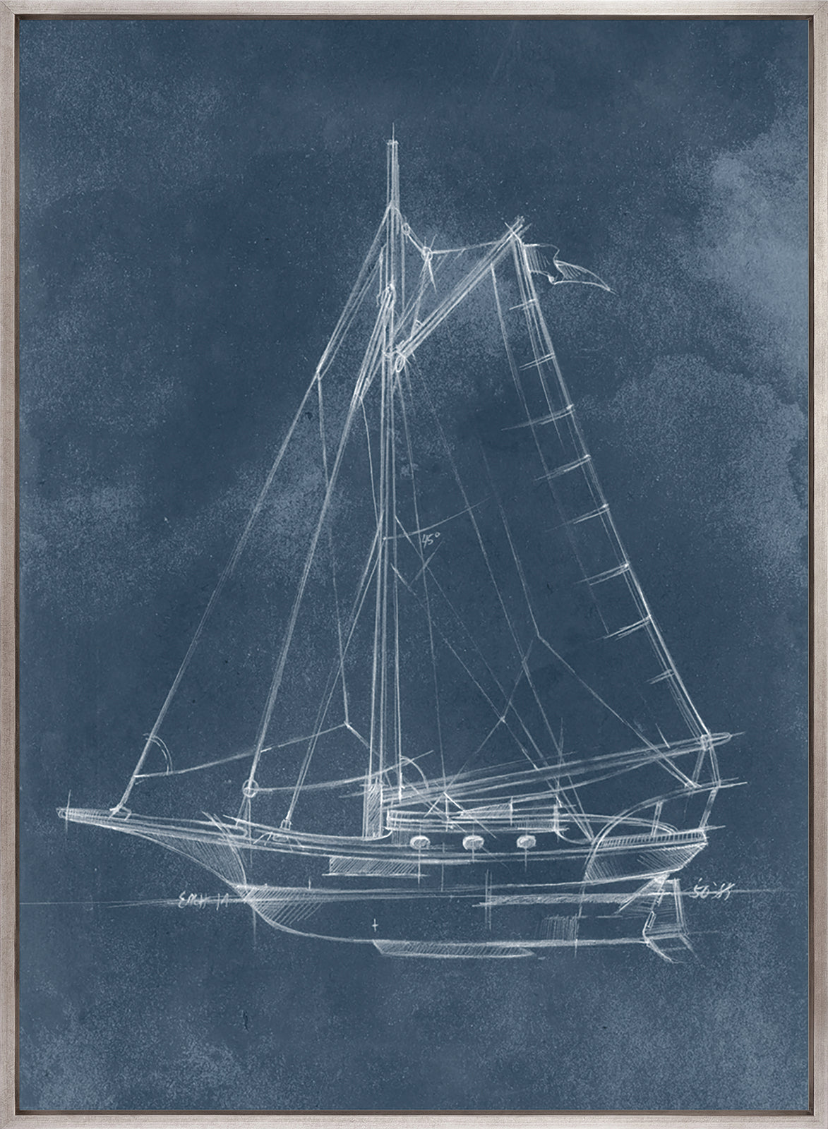 Sail Away IV (Canvas)