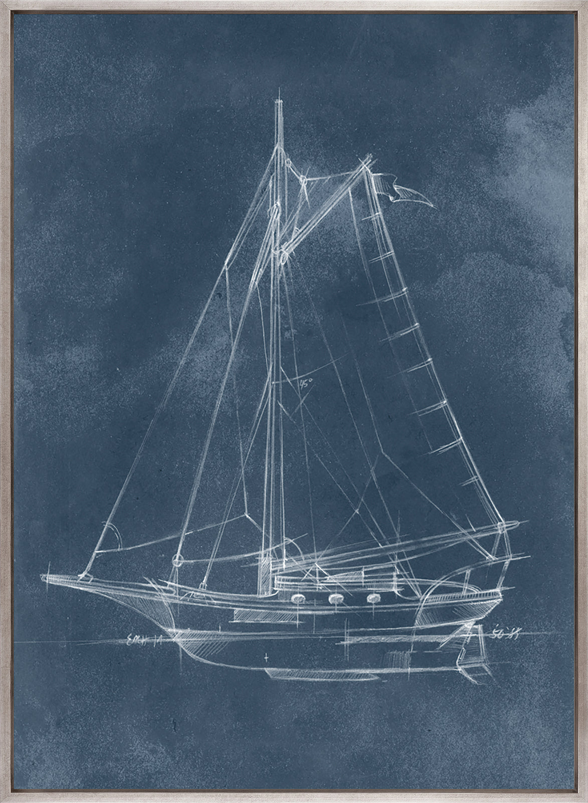Sail Away IV (Canvas)