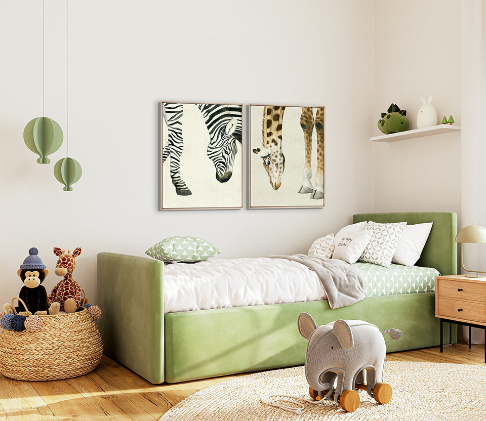 Heads And Tales I (Canvas)