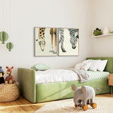 Heads And Tales II (Canvas) Large (903mm W x 1109mm H)