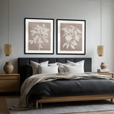 Heritage Botanical V X-Large (1000mm W x 1400mm H) / Clear Acrylic