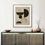 Huko Abstract I Small (465mm W x 560mm H) / Standard Clear Glass