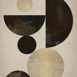 Huko Abstract I Small (465mm W x 560mm H) / Standard Clear Glass