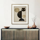 Huko Abstract III Small (465mm W x 560mm H) / Standard Clear Glass