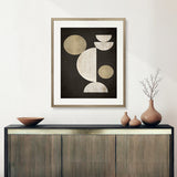 Huko Abstract IV Small (465mm W x 560mm H) / Standard Clear Glass