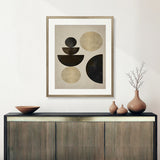 Huko Abstract V Small (465mm W x 560mm H) / Standard Clear Glass