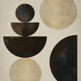 Huko Abstract V Small (465mm W x 560mm H) / Standard Clear Glass