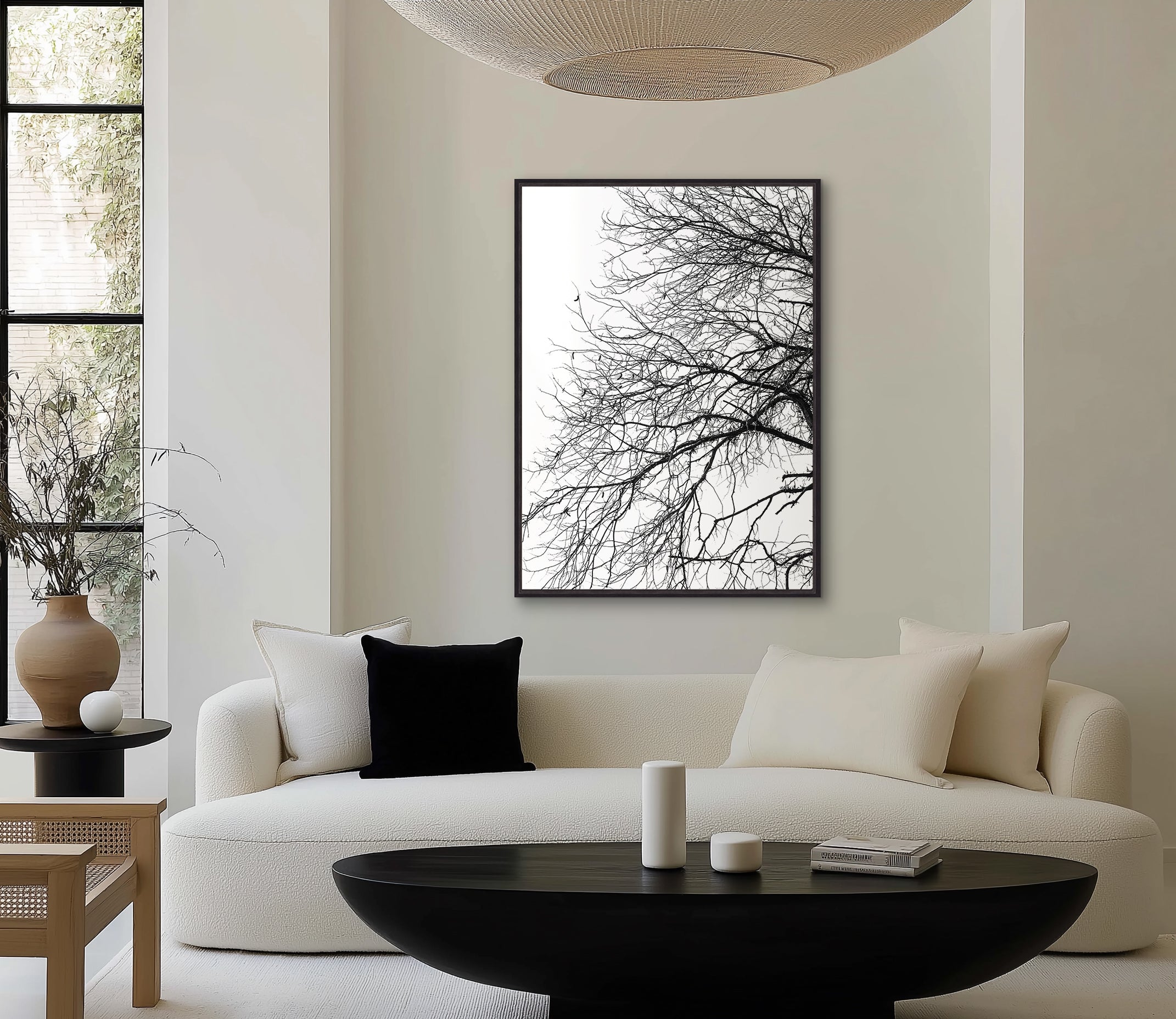 Tree Silhouette III (Canvas)