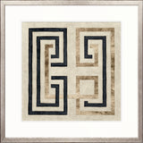 Metallic Geometric I Small (550mm W x 550mm H) / Standard Clear Glass