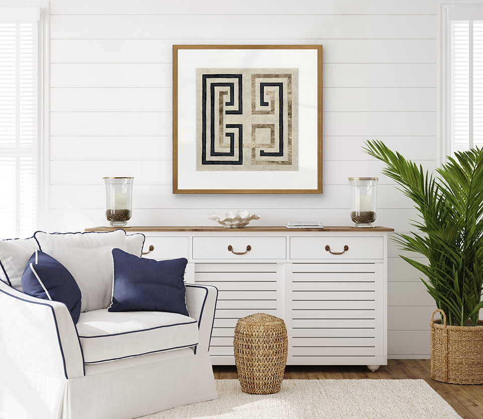Metallic Geometric I
