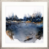 Indigo Bay Abstract I X-Large (1015mm W x 1015mm H) / Clear Acrylic