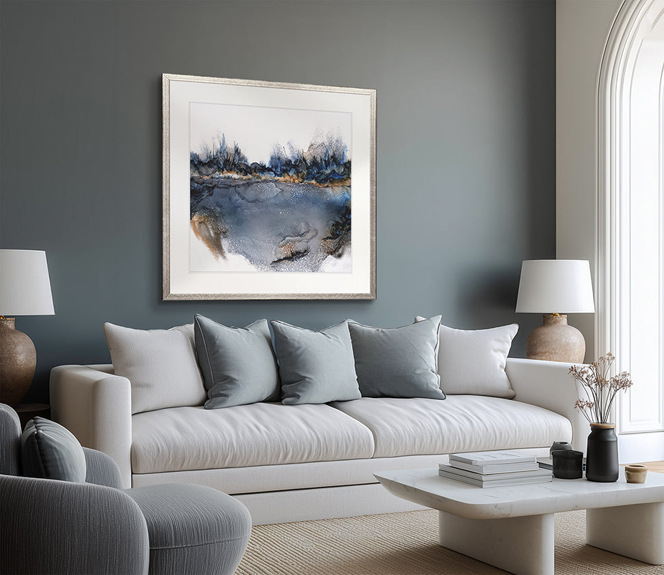 Indigo Bay Abstract I