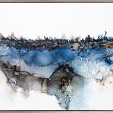 Indigo Bay Abstract II (Canvas) Large (1109mm W x 903mm H)