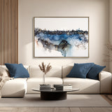 Indigo Bay Abstract II (Canvas) Large (1109mm W x 903mm H)