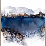 Indigo Bay Abstract III (Canvas) Large (903mm W x 1109mm H)