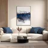 Indigo Bay Abstract III (Canvas) Large (903mm W x 1109mm H)