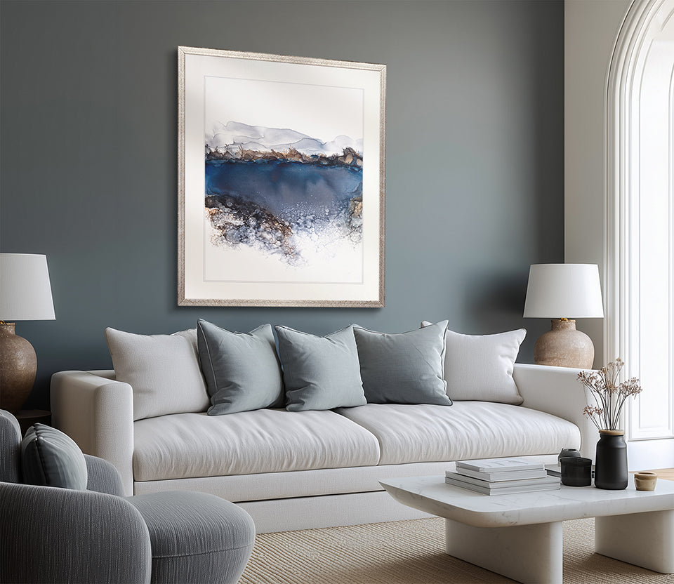 Indigo Bay Abstract III