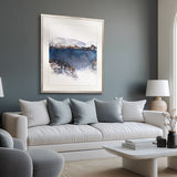 Indigo Bay Abstract III X-Large (1000mm W x 1400mm H) / Clear Acrylic