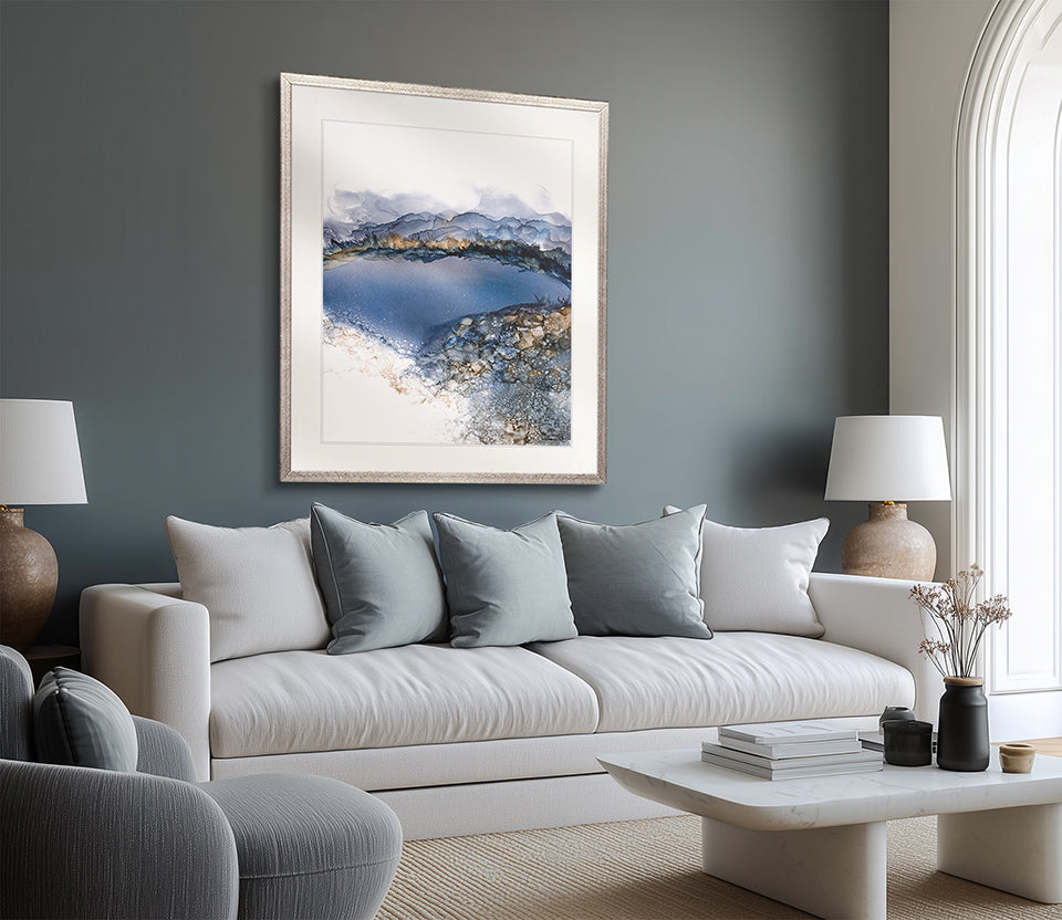 Indigo Bay Abstract IV
