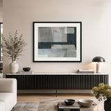 Interlude Abstract III X-Large (1015mm W x 1015mm H) / Clear Acrylic