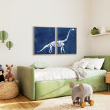 Jura Dinosaur III (Canvas) Large (903mm W x 1109mm H)