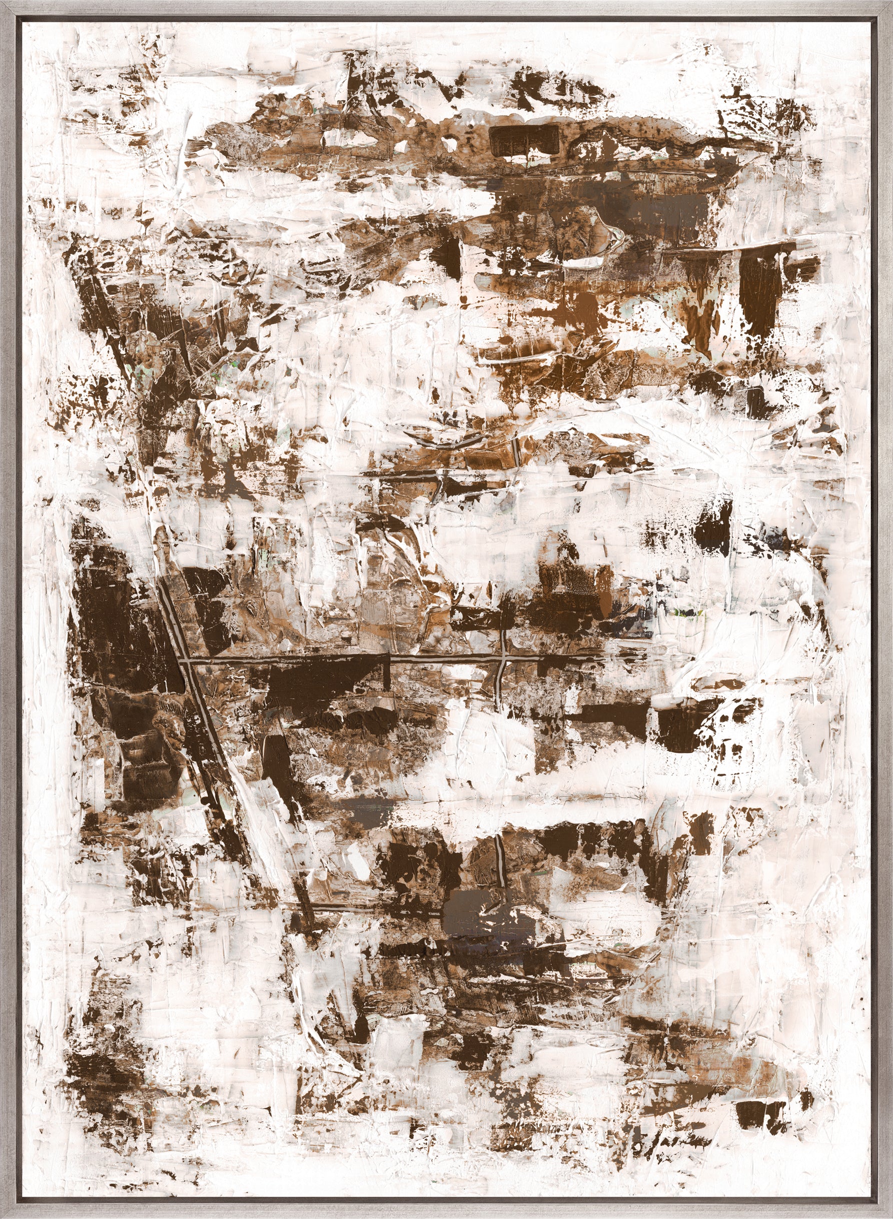 Kensai Earth Abstract I (Canvas)