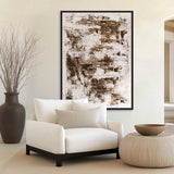 Kensai Earth Abstract I (Canvas) Large (903mm W x 1109mm H)