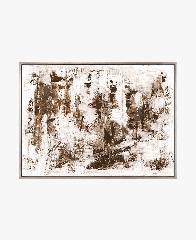 Kensai Earth Abstract I (Canvas)