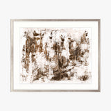 Kensai Earth Abstract I X-Large (1000mm W x 1400mm H) / Clear Acrylic