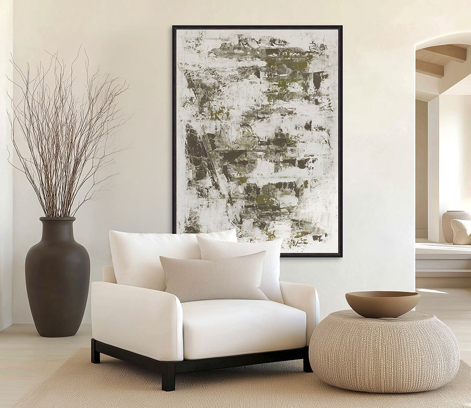 Kensai Earth Abstract II (Canvas)