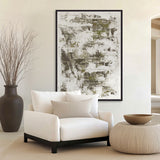 Kensai Earth Abstract II (Canvas) Large (903mm W x 1109mm H)