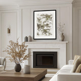 Kensai Earth Abstract II X-Large (1000mm W x 1400mm H) / Clear Acrylic