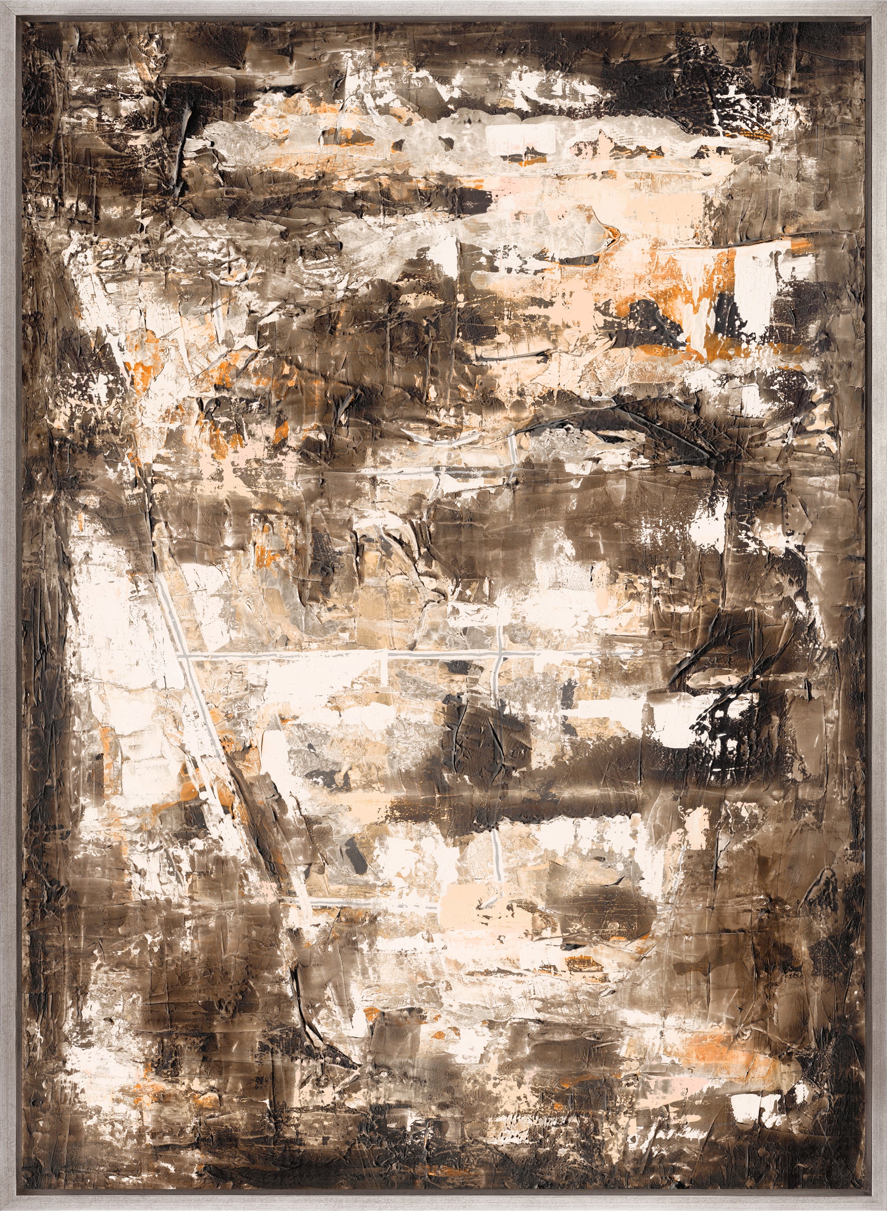 Kensai Earth Abstract III (Canvas)