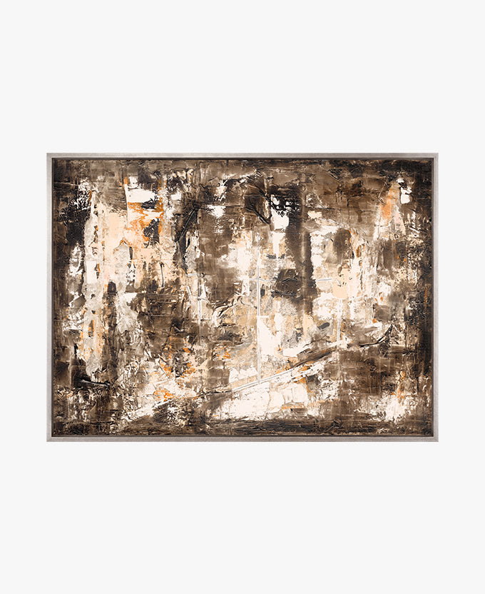 Kensai Earth Abstract III (Canvas)