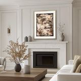 Kensai Earth Abstract III X-Large (1000mm W x 1400mm H) / Clear Acrylic