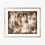 Kensai Earth Abstract III X-Large (1000mm W x 1400mm H) / Clear Acrylic