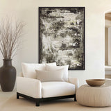 Kensai Earth Abstract VI (Canvas) Large (903mm W x 1109mm H)