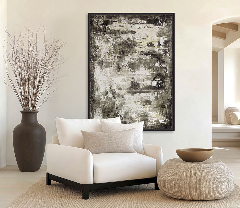 Kensai Earth Abstract VI (Canvas)
