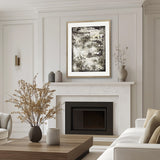 Kensai Earth Abstract VI X-Large (1000mm W x 1400mm H) / Clear Acrylic