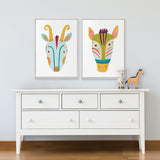 Kiki Safari I (Canvas) Large (903mm W x 1109mm H)