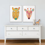 Kiki Safari III (Canvas) Large (903mm W x 1109mm H)