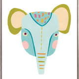 Kiki Safari V (Canvas) Large (903mm W x 1109mm H)