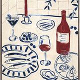 Le Bon Maison I (Canvas) Large (903mm W x 1109mm H)