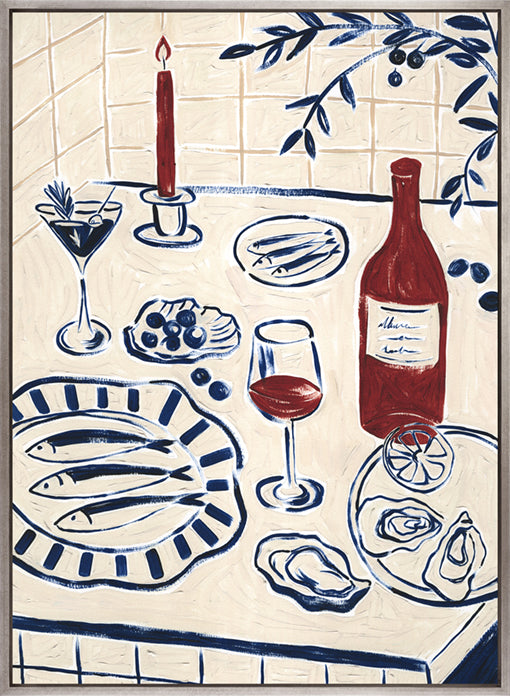 Le Bon Maison I (Canvas)