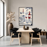 Le Bon Maison I (Canvas) Large (903mm W x 1109mm H)