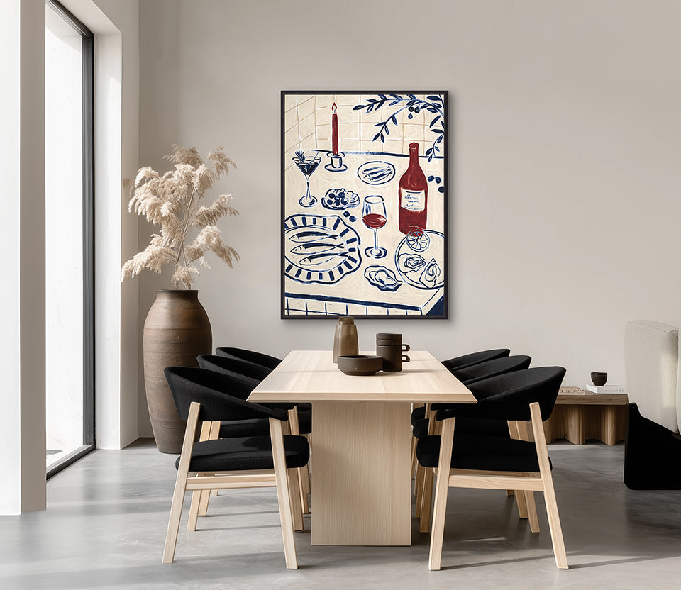 Le Bon Maison I (Canvas) Large (903mm W x 1109mm H)