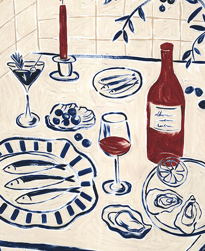 Le Bon Maison I (Canvas)