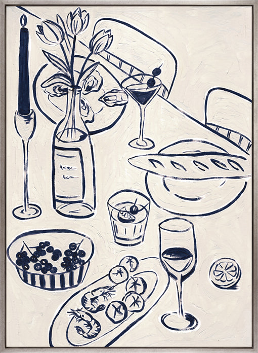 Le Bon Maison II (Canvas)