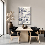 Le Bon Maison II (Canvas) Large (903mm W x 1109mm H)