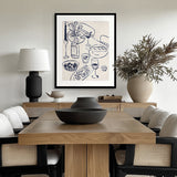 Le Bon Maison II X-Large (1000mm W x 1400mm H) / Clear Acrylic